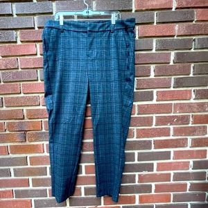 Liverpool trousers, blue grey 16W, EUC